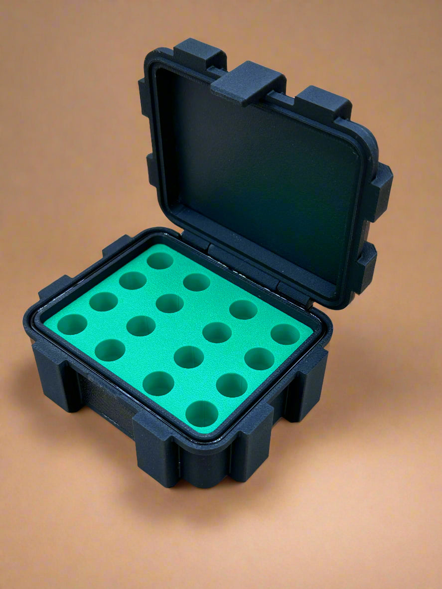 9mm Luger Ammunition Storage Container - Crate Box Style - 16 rounds (Kustom Request)