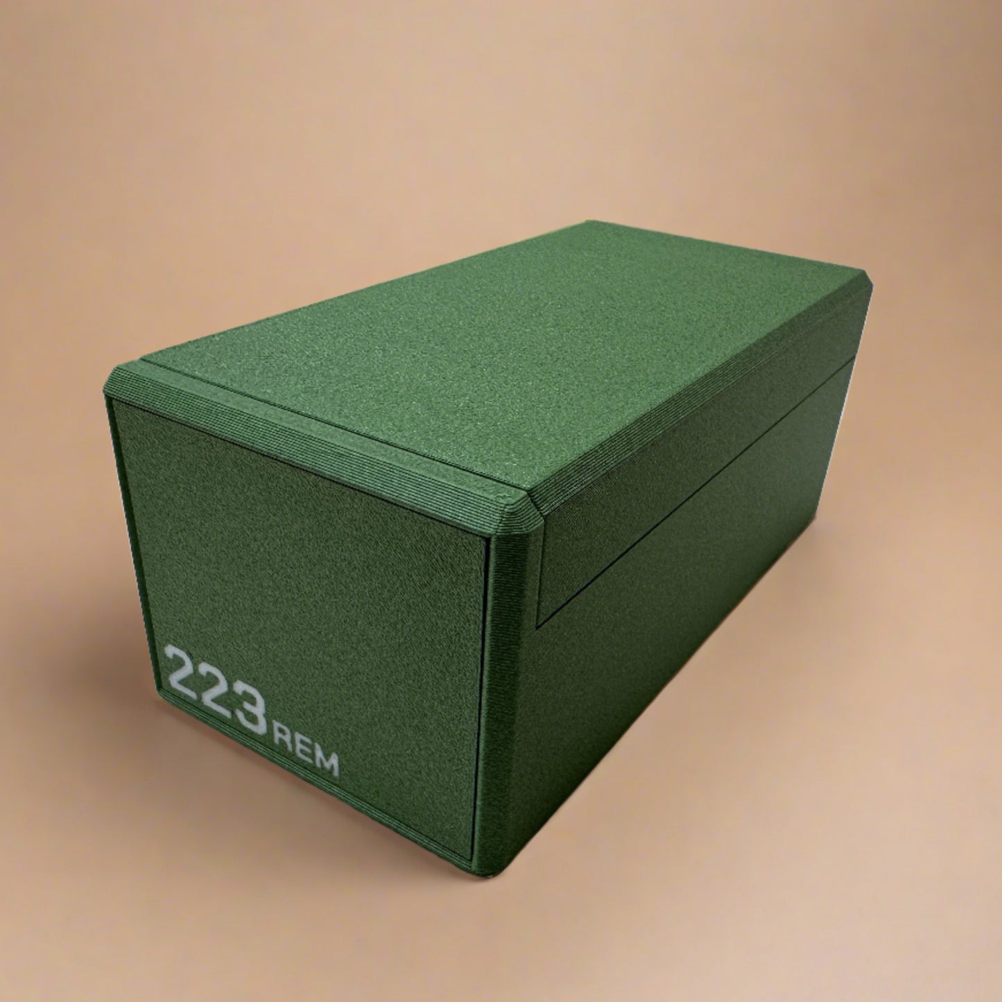 223 Rem Ammunition Storage Container - Slide Box Style - 50 rounds