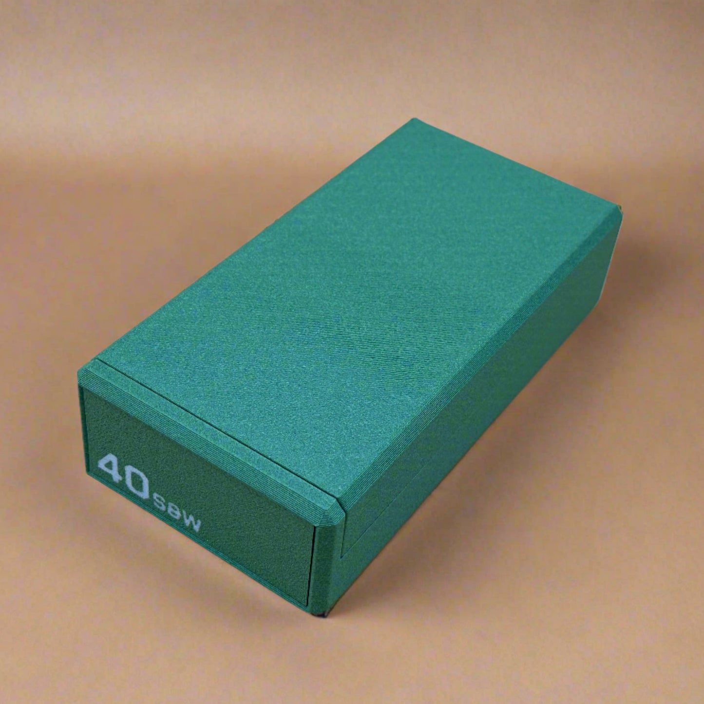 40 S&W Ammunition Storage Container - Slide Box Style - 50 rounds