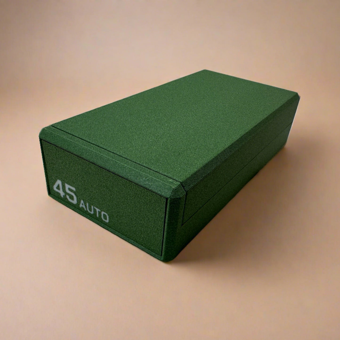 45 Auto Ammunition Storage Container - Slide Box Style - 50 rounds