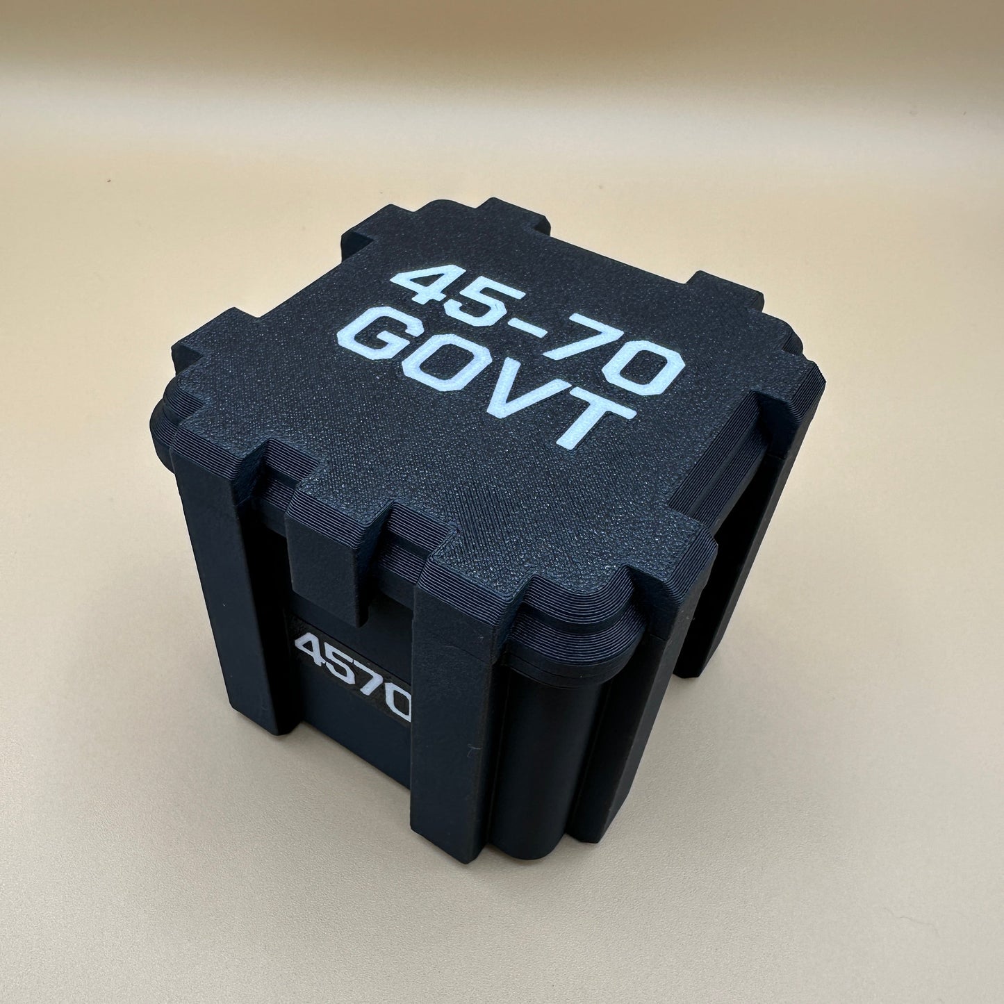 45-70 Govt Ammunition Storage Container - Crate Box Style - 25 rounds