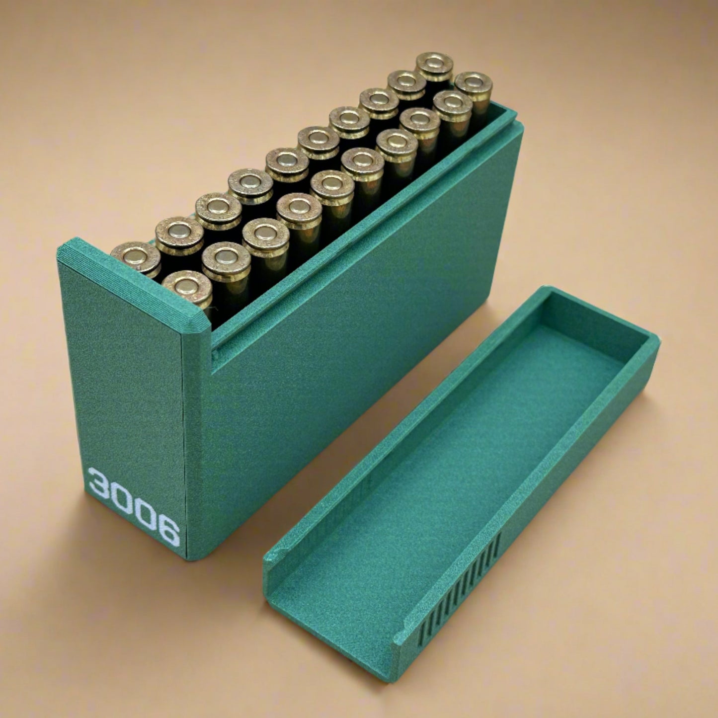 30-06 Springfield Ammunition Storage Container - Slide Box Style - 20 rounds