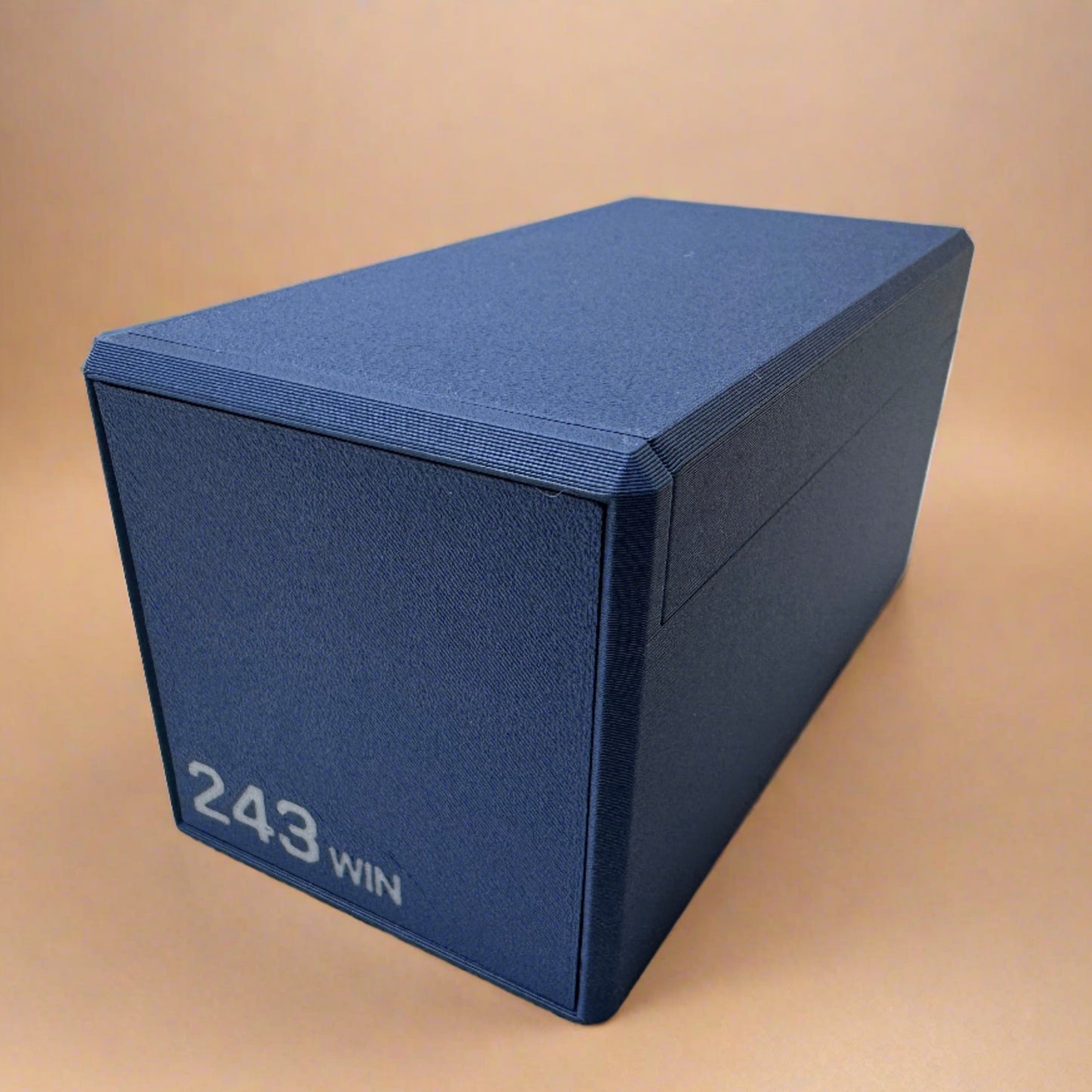 243 Win Ammunition Storage Container - Slide Box Style - 50 rounds