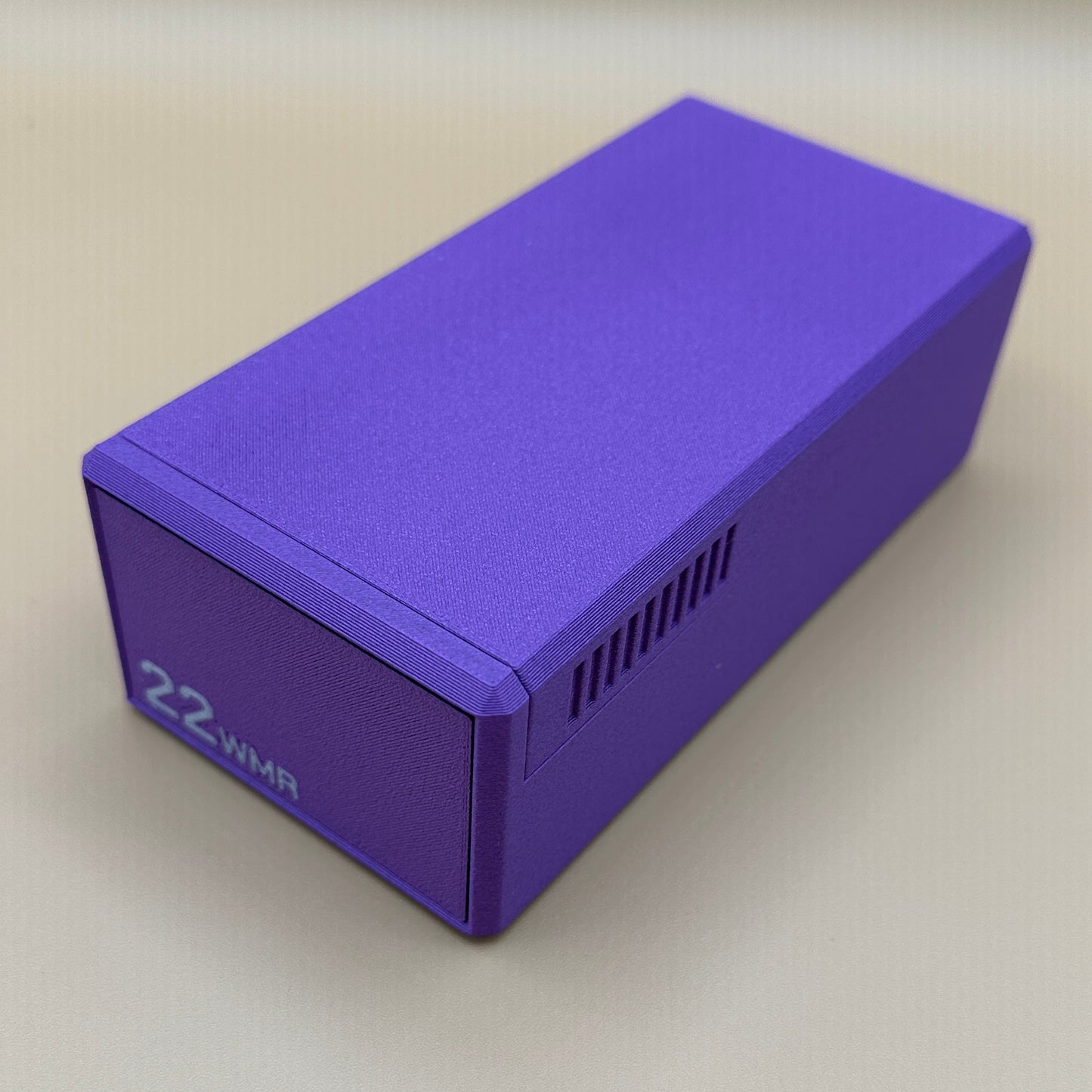22 WMR Ammunition Storage Container - Slide Box Style - 100 rounds