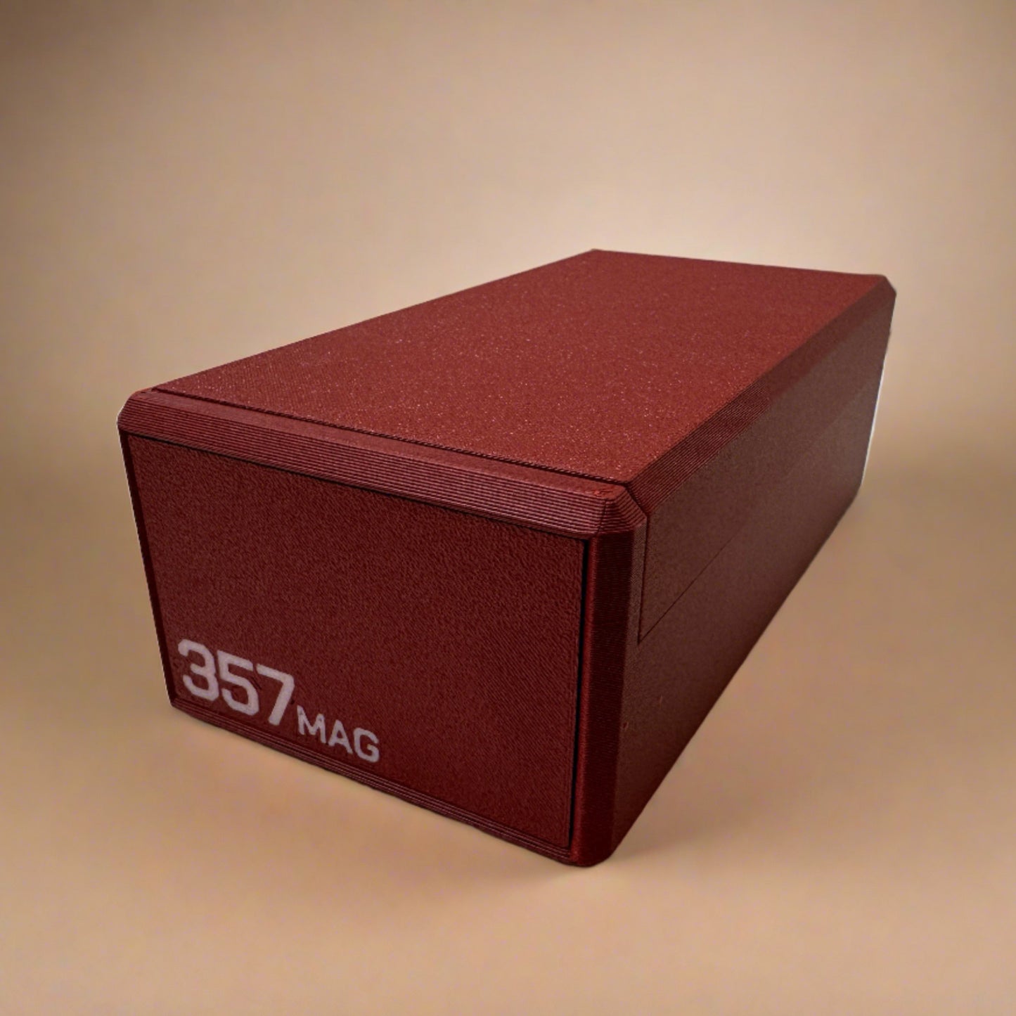 357 Magnum Ammunition Storage Container - Slide Box Style - 50 rounds