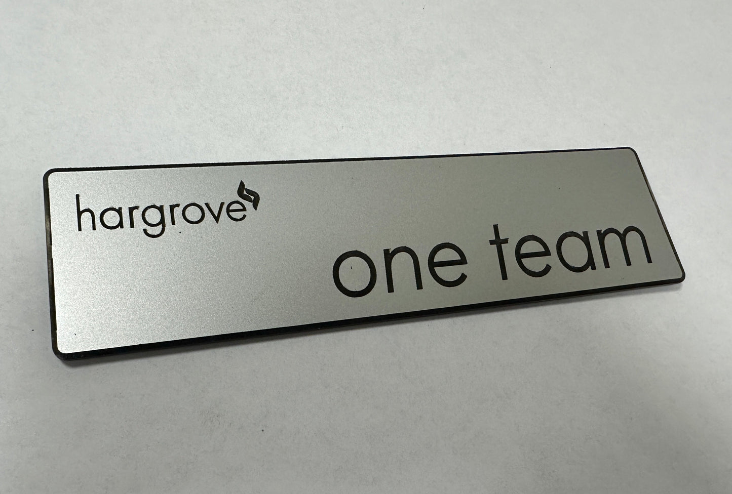 Hargrove "One Team" Sign