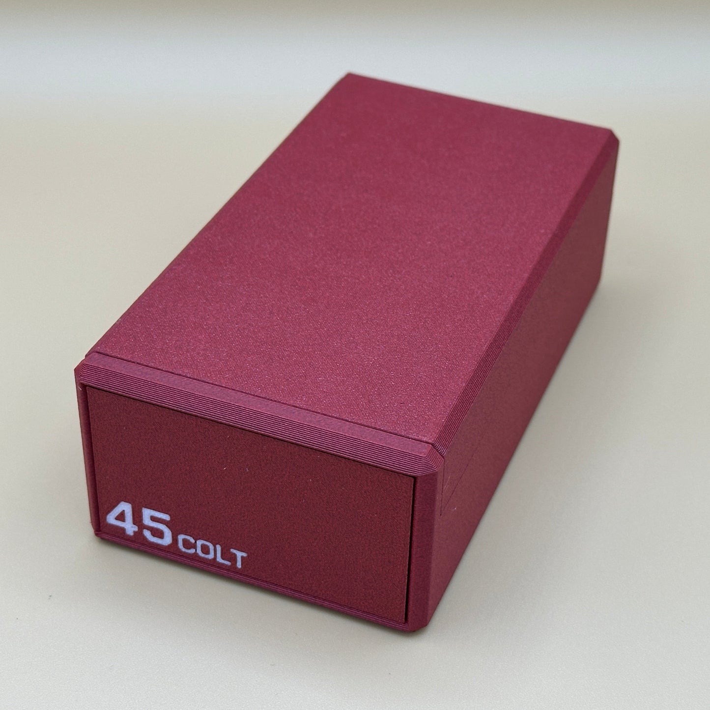 45 Colt Ammunition Storage Container - Slide Box Style - 50 rounds