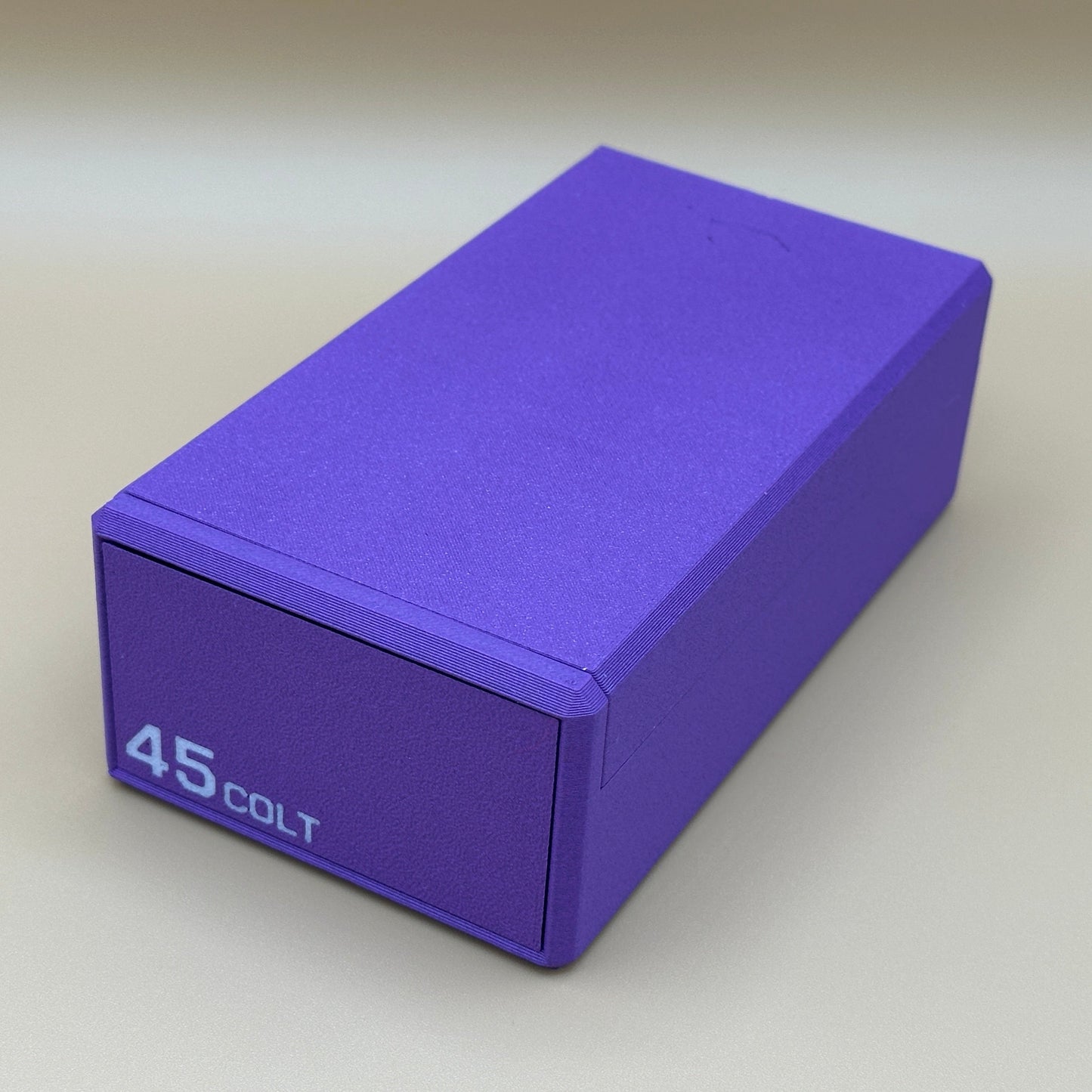 45 Colt Ammunition Storage Container - Slide Box Style - 50 rounds