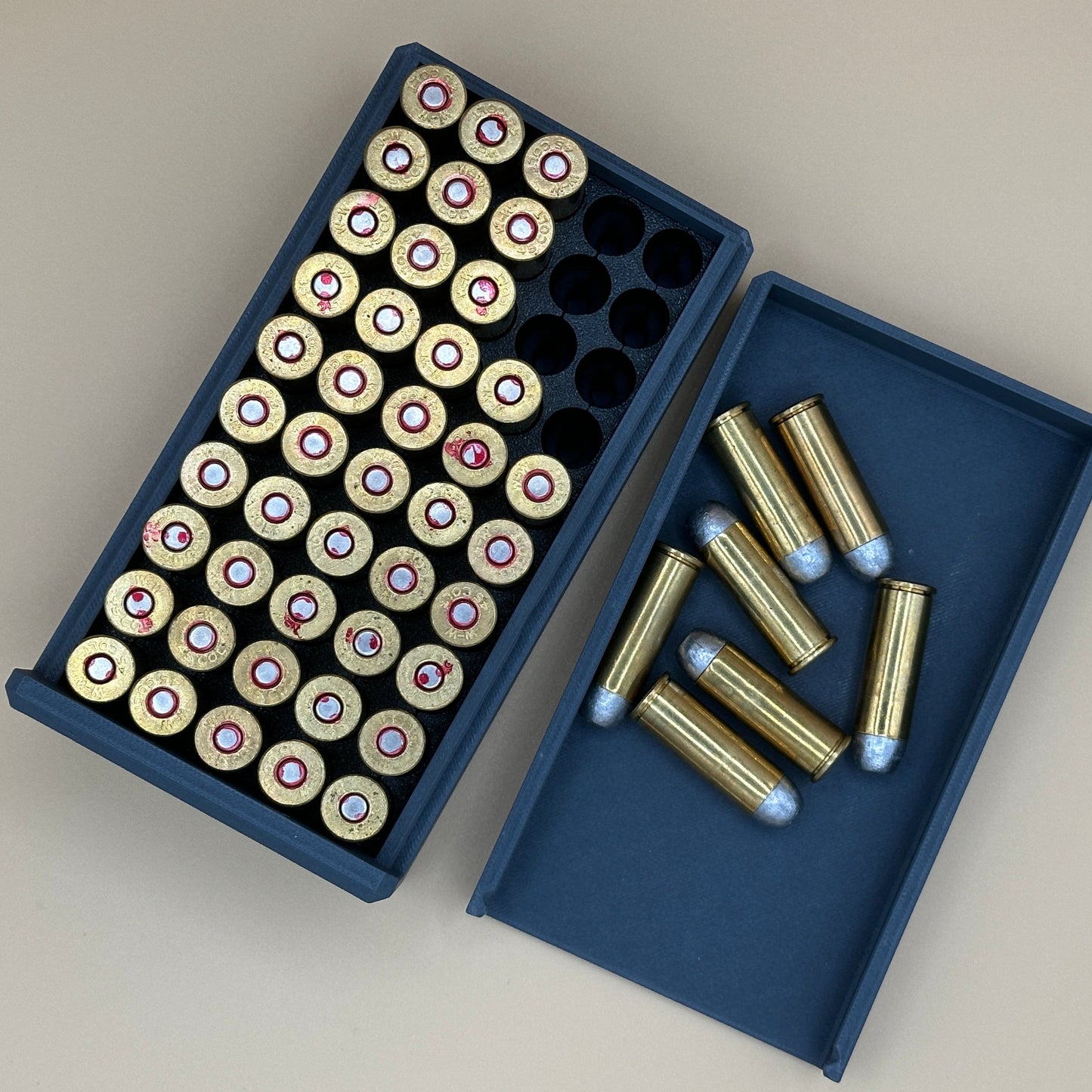 45 Colt Ammunition Storage Container - Slide Box Style - 50 rounds